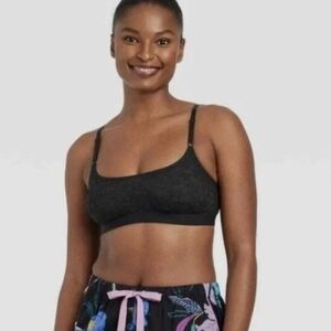 Set Of 2- Auden Black Lace Bralette Nwt